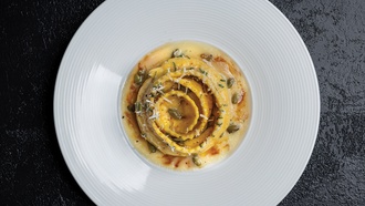 The Resorts World Las Vegas plant-based restaurant offers everything from wine to entrées.