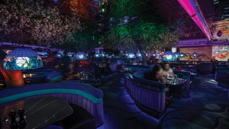 The Peppermill Restaurant and Fireside Lounge is a true Las Vegas institution