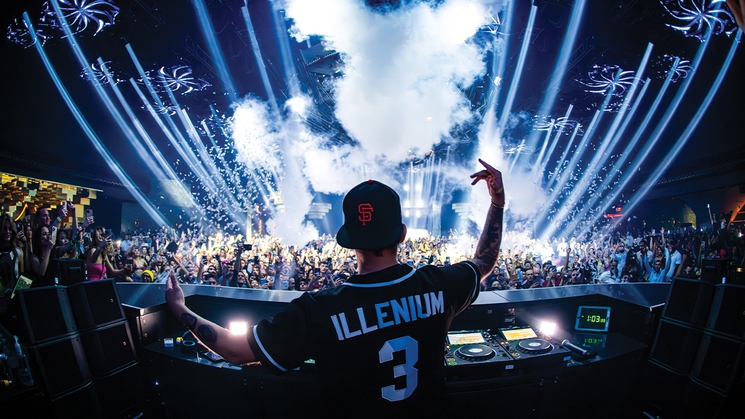 Illenium performs at Zouk Nightclub at Resorts World Las Vegas on Feb. 7