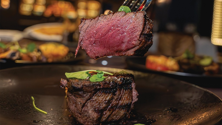 The Four Seasons Hotel Las Vegas restaurant looks to create a community feeling.