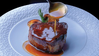 The Resorts World Las Vegas restaurant features special menus for other times as well.