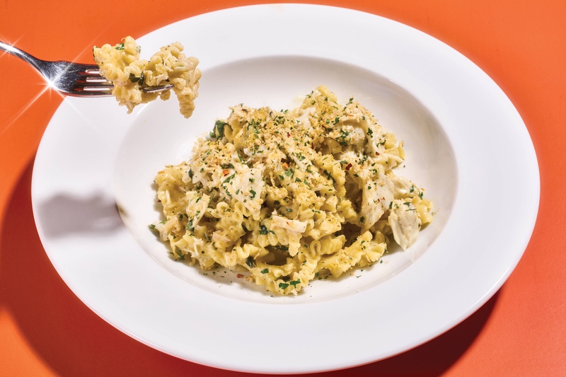 Blue crab malfaldine