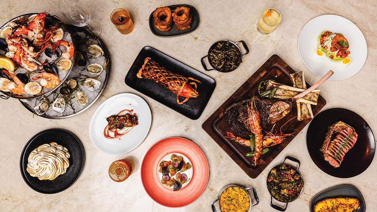 Just a few of the delights available at Carversteak at Resorts World Las Vegas