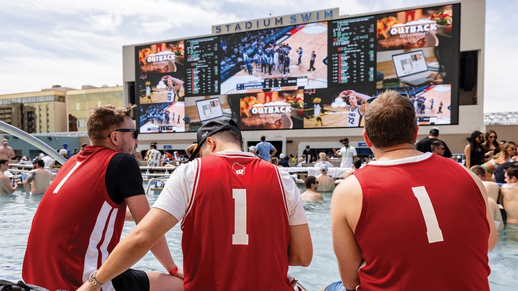 Stadium Swim at Circa Resort & Casino in downtown Las Vegas has several great March Madness viewing parties available