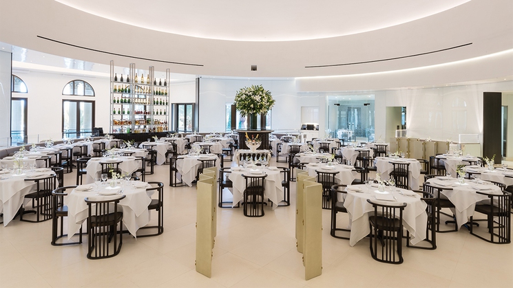 Enjoy modern Chinese cuisine in the elegant environment of Mr Chow at Caesars Palace in Las Vegas