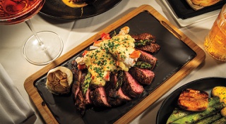 This Westgate Las Vegas restaurant combines an old-school atmosphere with classic and modern dishes.