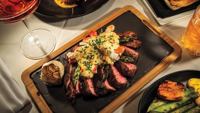 Get your culinary desires fulfilled at Edge Steakhouse in Las Vegas