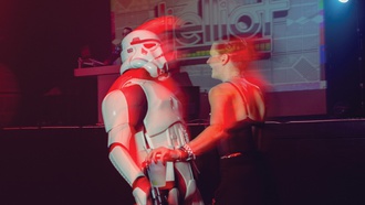 The May 4 party at Mandalay Bay will feature live bands, lots of light sabers ...