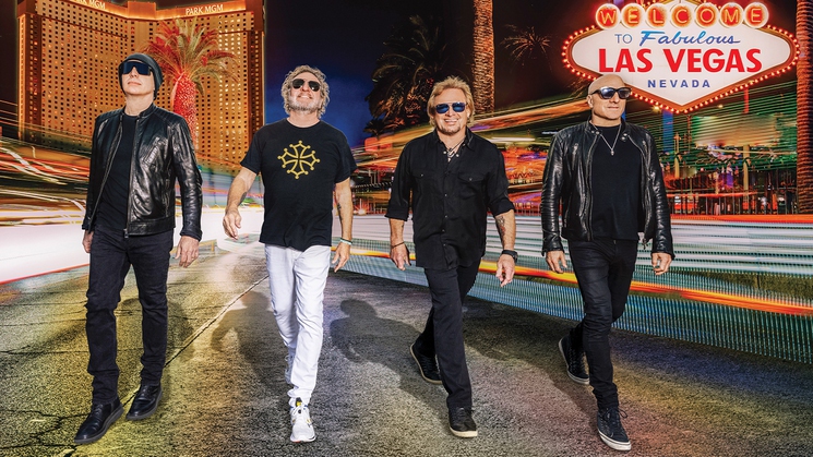 Sammy Hagar performs at Park MGM in Las Vegas on May 7-9, 14 and 16-17