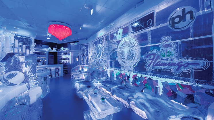 There are three Minus5 Ice Bars on the Las Vegas Strip