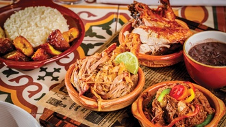 This Flamingo restaurant celebrates the culture through cuisine, cocktails and coffee.