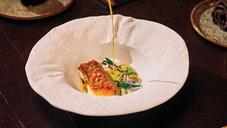 Stunning presentations and spectacular flavors satisfy both the eyes and taste buds at this Resorts ...