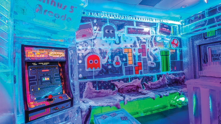 Minus5 Icebar at The Shoppes at Mandalay Place in Las Vegas