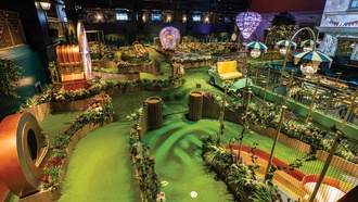 The attraction at Mandalay Bay features cocktails, elevated street food, DJs and more.