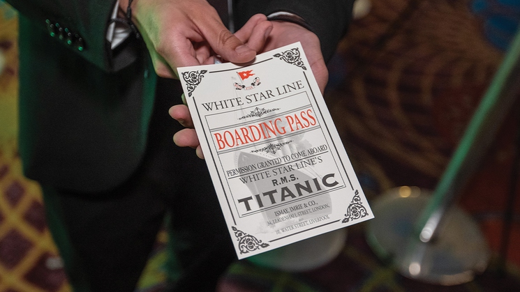 'Titanic: The Artifact Exhibition' at Luxor in Las Vegas