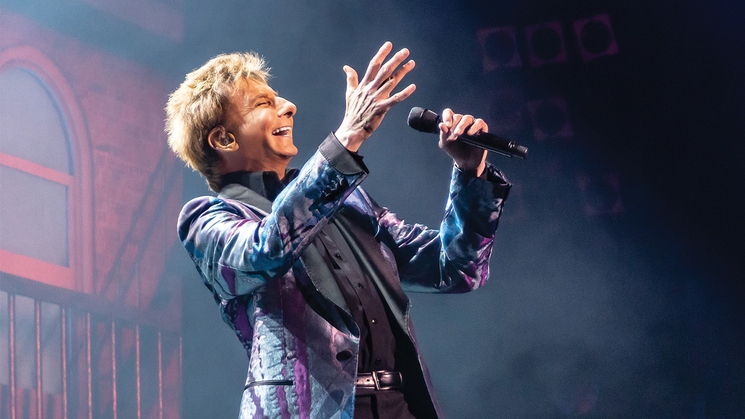 Barry Manilow performs at Westgate Las Vegas