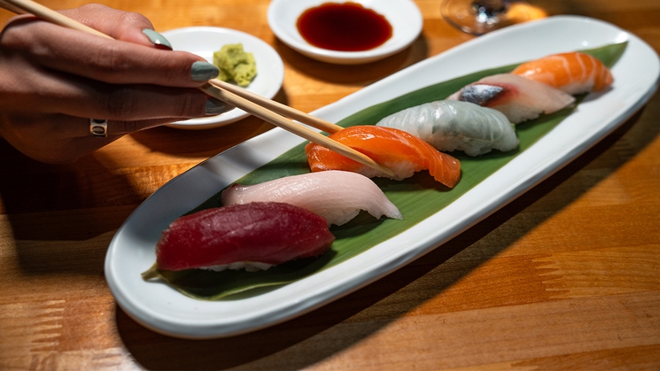 Local favorite Other Mama offers a four-course dinner menu for Restaurant Week, with a premium nigiri sushi set (pictured) as one of the courses. 