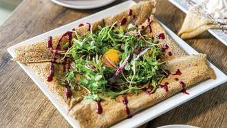 The Chinatown eatery offers breakfast and lunch.