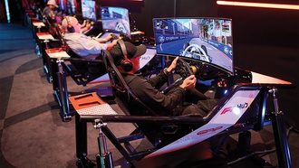 The F1-themed attraction features displays, games and dining.