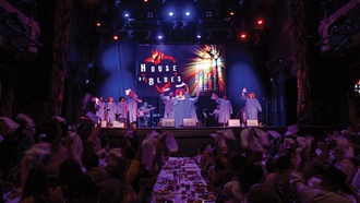 This Mandalay Bay buffet and concert offers great music and delicious dishes, from chicken and ...