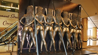 You can now find this cheeky piece of history at Circa Resort & Casino.