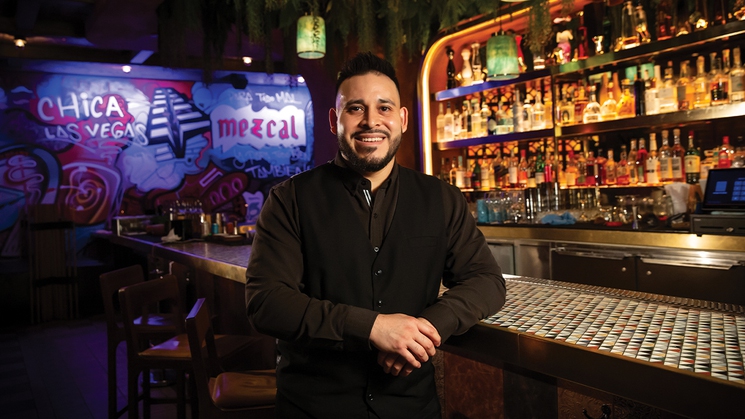 Daniel Navarro is lead bartender at Chica at The Venetian in Las Vegas