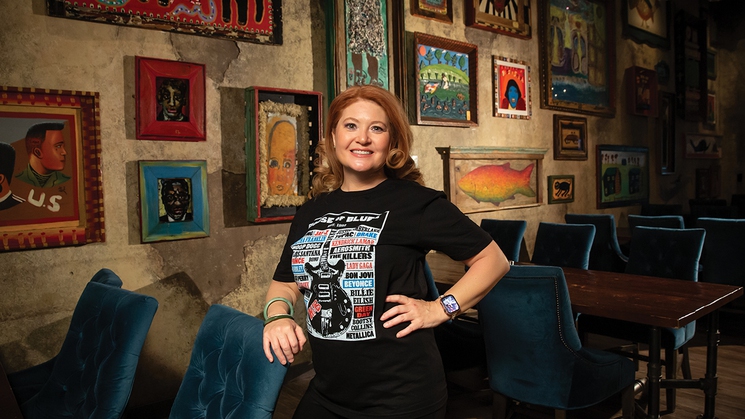 Ashley Rutherford is a food server at The House of Blues Restaurant at Mandalay Bay in Las Vegas