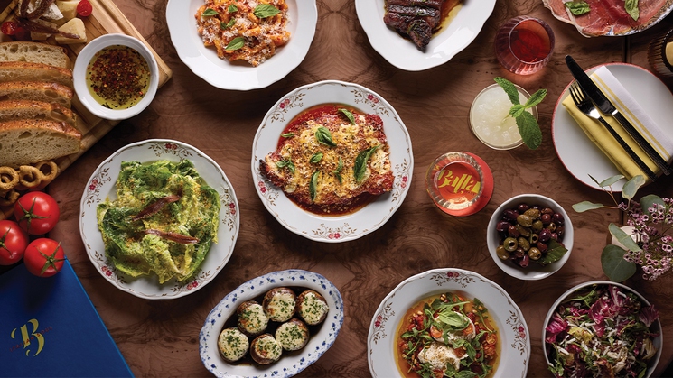 Just a few of the delights available at Balla Italian Soul at SAHARA Las Vegas