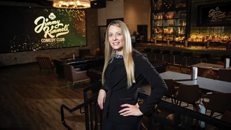 It’s all about travel and stand-up for the general manager of Jimmy Kimmel’s Comedy Club.