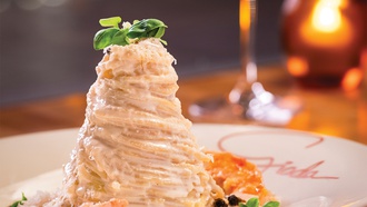 The Cromwell restaurant boasts innovative recipes from the California-based celebrity chef.