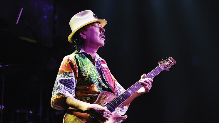Carlos Santana returns to his residency at the House of Blues at Mandalay Bay in Las Vegas this week