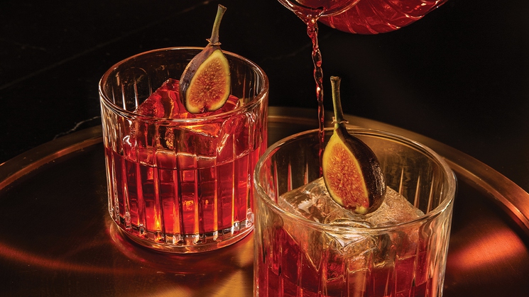 Velvet Bar at Westgate Las Vegas has a great take on the Negroni