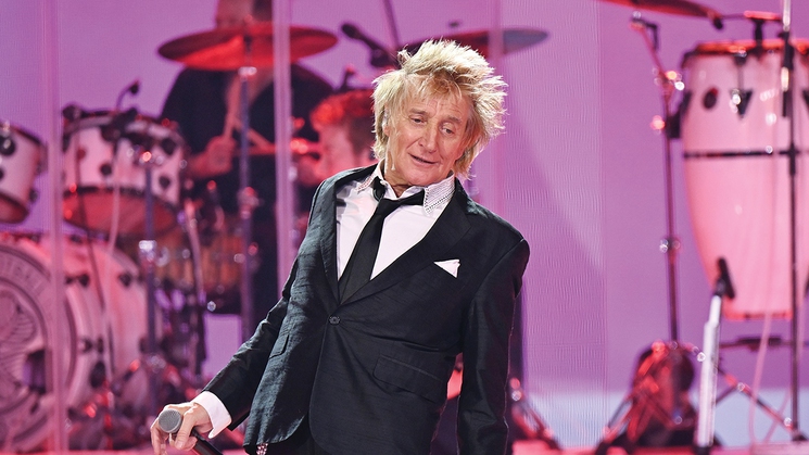 Sir Rod Stewart performs at The Colosseum at Caesars Palace