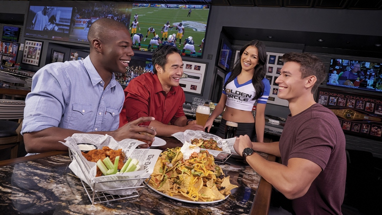 Golden Circle Sportsbook & Bar at Treasure Island in Las Vegas