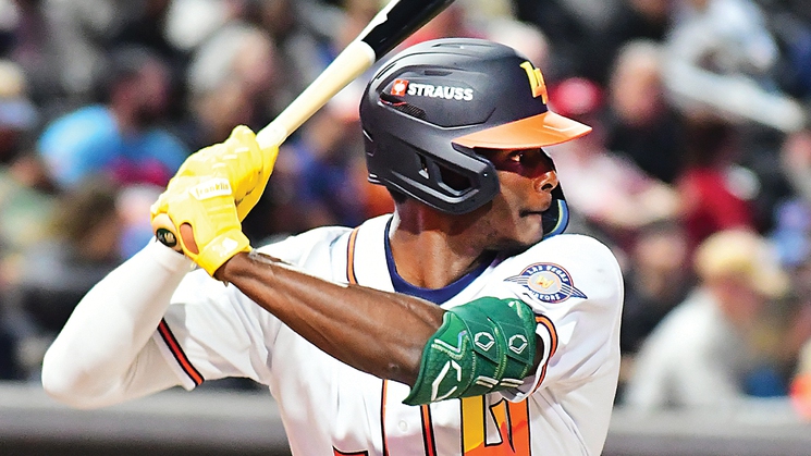 Clark Denzel of the Las Vegas Aviators