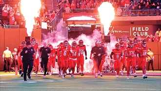 Catch all the sports action from the local university at Allegiant Stadium.