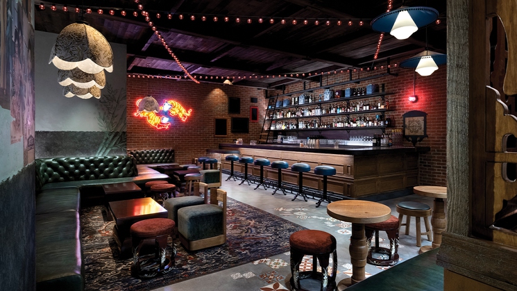 Here Kitty Kitty Vice Den at Resorts World Las Vegas