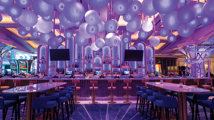 Gatsby's Cocktail Lounge at Resorts World Las Vegas celebrates National Happy Hour Day on Nov. 12 with special offers on cocktails and light bites