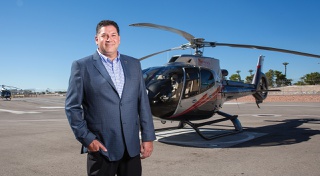 Vice president of marketing’s career reaches ultimate heights.