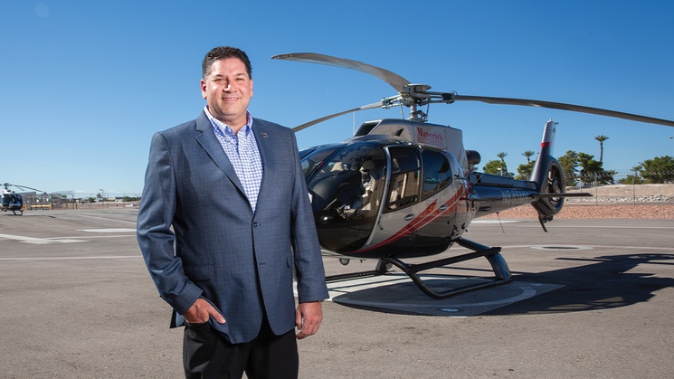 Vice president of marketing’s career reaches ultimate heights.