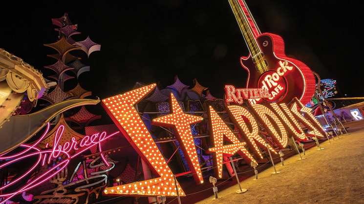 The Neon Museum in downtown Las Vegas
