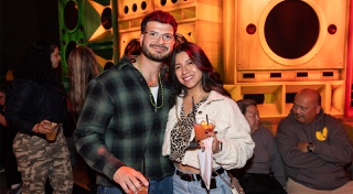 The event included a complimentary cocktail provided by MGM Resorts International.