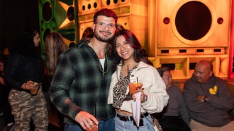 The event included a complimentary cocktail provided by MGM Resorts International.