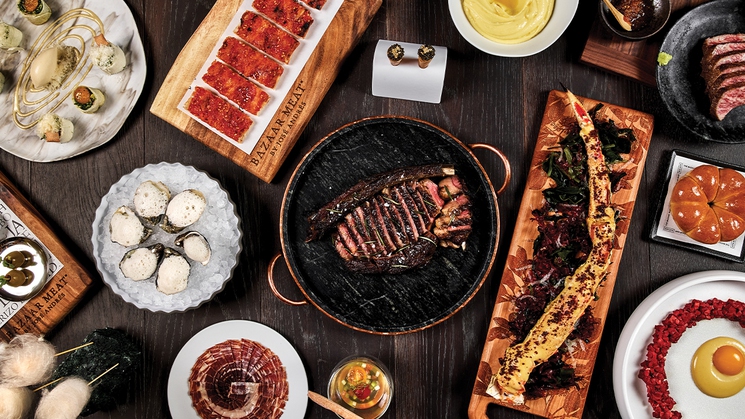 Just some of the delights awaiting you at Bazaar Meat by José Andrés at The Venetian Resort in Las Vegas
