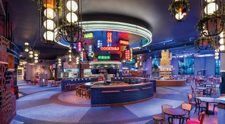 The food court at Resorts World Las Vegas has every type of cuisine under the sun.