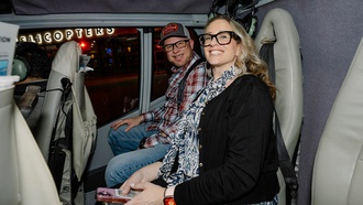 The evening included a flight, light bites, drinks and more.