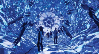 This immersive attraction plays with perception to create new dimensions.