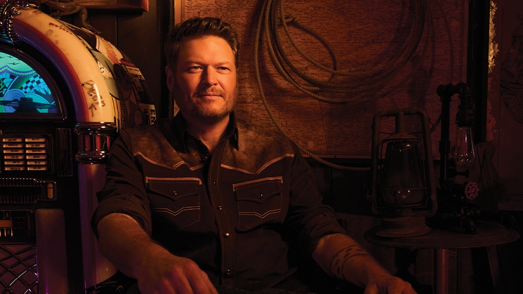 Blake Shelton performs at Caesars Palace in Las Vegas 