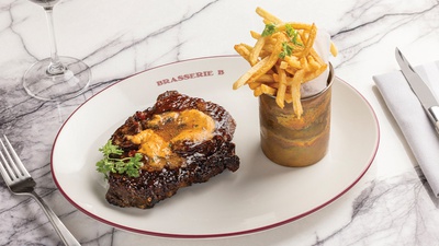 Bobby Flay’s Brasserie B Parisian Steakhouse turns up the flavor in Las Vegas