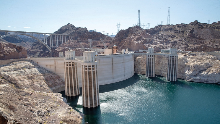 Hoover Dam contains enough concrete to pave a highway from San Francisco to New York